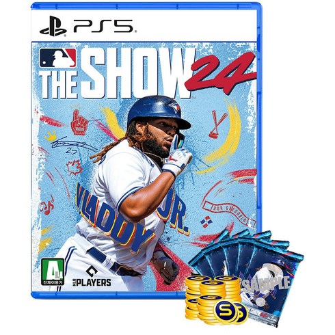 PS5 MLB 더 쇼 24, 초회판특전사양(더쇼팩5개+5000 STUBS포함)