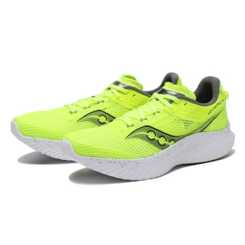 SAUCONY 써코니 킨바라 14 초경량 남성 런닝화 러닝화 KINVARA 14 CITRON/BLACK