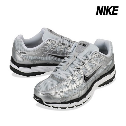 나이키 여성 운동화 P-6000 실버 블랙 FD9876-101