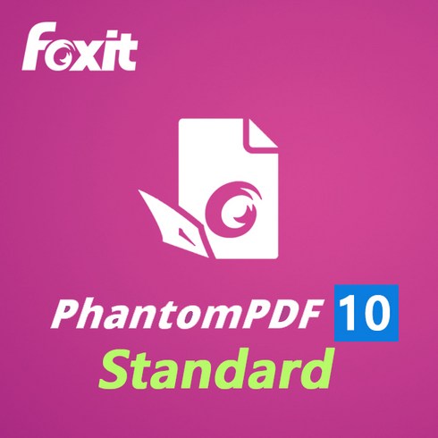 Foxit(팍스잇) PhantomPDF 10.0 Standard 영구버전