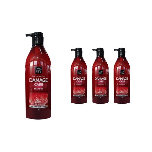 미쟝센 데미지케어 로즈프로틴 샴푸 플로럴향, 680ml, 3개