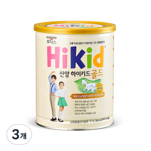 산양하이키드골드 - 일동후디스 산양 하이키드 골드, 500g, 2개