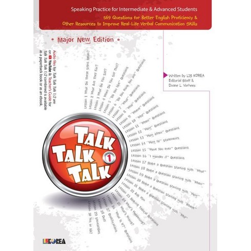 Talk Talk Talk 1 : Student Book, 리스코리아(LISKorea)