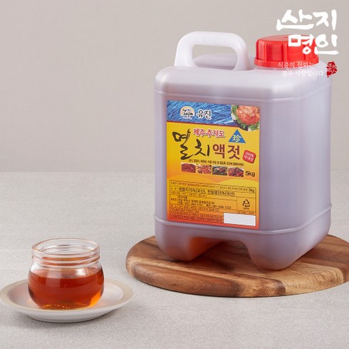 추자도멸치액젓 - [산지명인] 100년 전통 윤판례 추자도 멸치액젓, 5kg, 1개