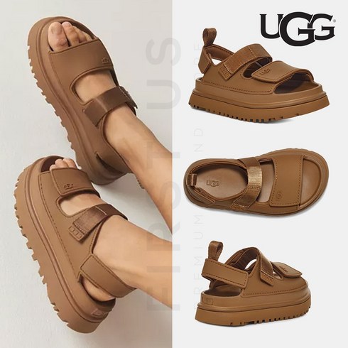 어그 미국UGG 샌들 슬리퍼 골든글로우 플랫폼 브라운 빅키즈 GS