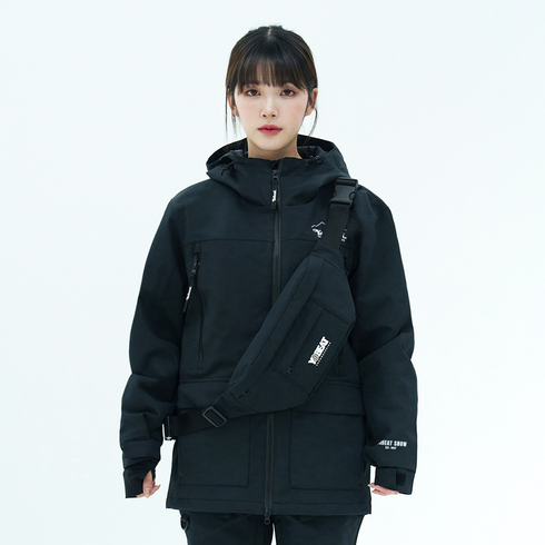 2023년 가성비 최고 요비트 - 요비트 2324 YOBEAT MEADOWS JACKET BLACK 스노우 보드복 자켓