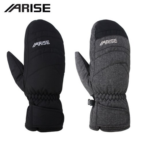 2023년 가성비 최고 awga021 - 어라이즈 AWGA021 성인 주니어 스키 보드 벙어리장갑, 그레이M