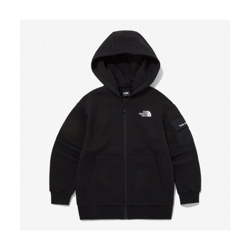 노스페이스키즈점퍼 - [매장정품] 노스페이스 THE NORTH FACE 키즈 에센셜 집업 NJ5JQ03T_BLK