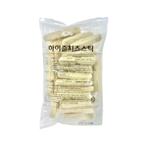 하이즐 치즈스틱 750g (냉동), 1개