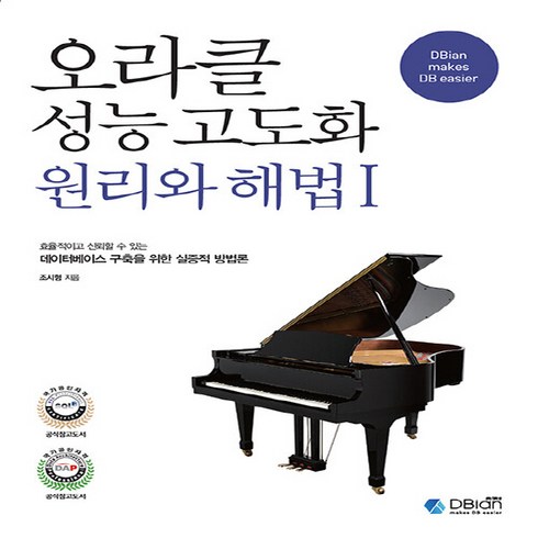 NSB9791191941043 새책-스테이책터 [오라클 성능 고도화 원리와 해법 1] --오라클 1 1-DBian(디비안)-조시, 오라클 성능 고도화 원리와 해법 1