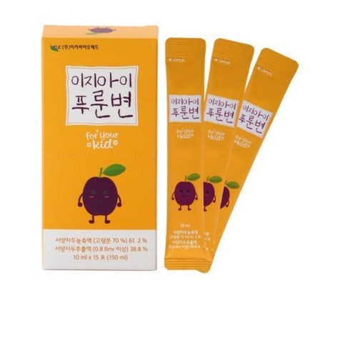 이지바이오메드 이지아이 푸룬변, 10ml, 45개