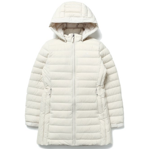 2023년 가성비 최고 아이더경량패딩 - 아이더 DWW21514 (누아) 여성 경량 긴기장 구스다운자켓