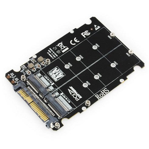 M.2 NVME SSD 변환 어댑터 카드 SATA-BUS NGFF 컨버터 용 데스크탑 컴퓨터, 4NB602300-B_2