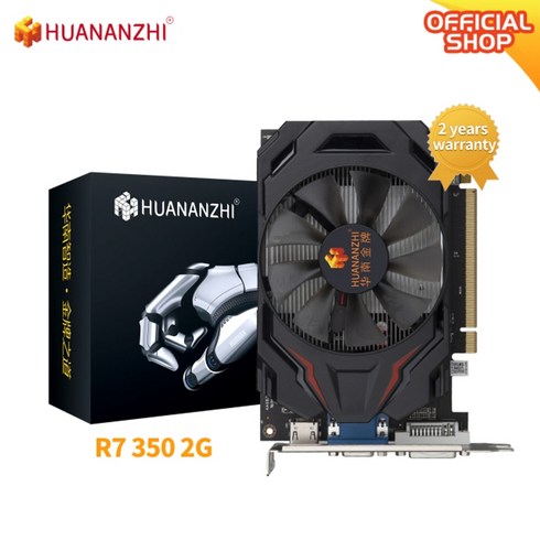그래픽카드 컴퓨터 huannzhi gtx 1660s 650 760 960 970 2g, r7 350 2g