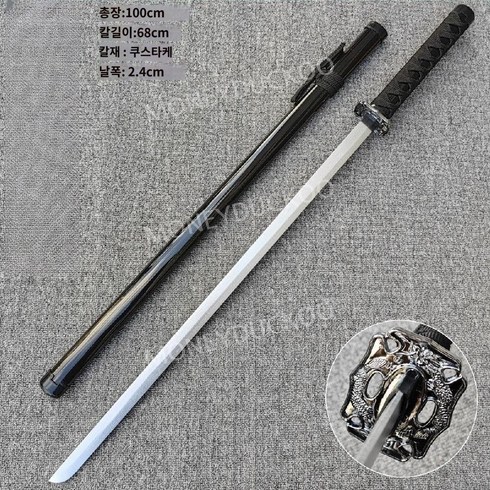 가검 훈련용 진가검 목검 검 도검 흑단 대나무, F