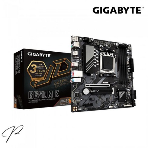 기가바이트 GIGABYTE B650M K 메인보드 제이씨현 (정품)