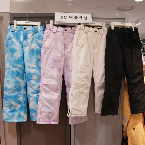 2023년 가성비 최고 스키멜빵바지 - [오후] 화사하고 착용감 GOOD!! 길이 조절 가능~~멜빵 스키바지 OHSP24B02