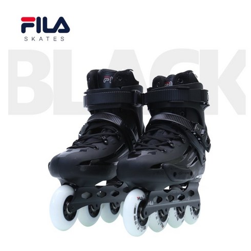 FILA 휠라 쿨메쉬원단 고성능베어링 고급브레이크패드 주니어 성인용 인라인 스케이트 NRK PRO, 280mm