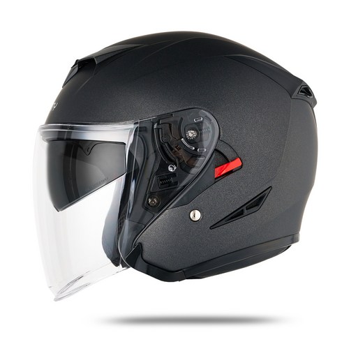 그라비티 G-10 헬멧/이너바이저 /오픈페이스 / 아스팔트 블랙