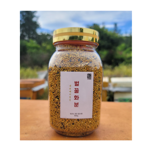 박가네 양봉농장 100% 국내산 벌화분 비폴렌(생화분) 500g, 1개