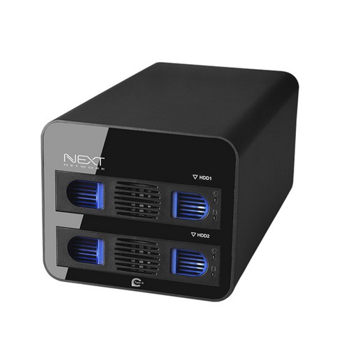 이지넷유비쿼터스 USB3.0 2베이 외장케이스 NEXT-702U3 RAID