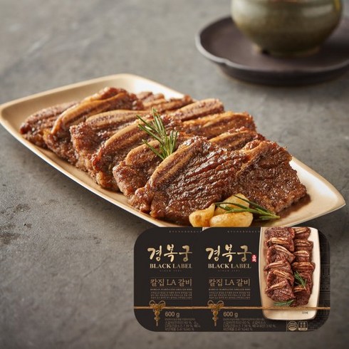 경복궁 칼집 LA갈비 600gx2팩, 단품, 2팩, 600g