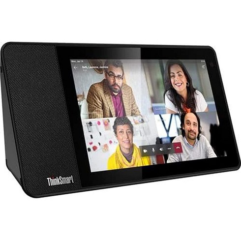 LENOVO 2022 태블릿 8인치 씽크스마트 뷰 화상 회의 장비 무선 LAN 2GB RAM 8GB 스토리지 비즈니스 블랙, 1개