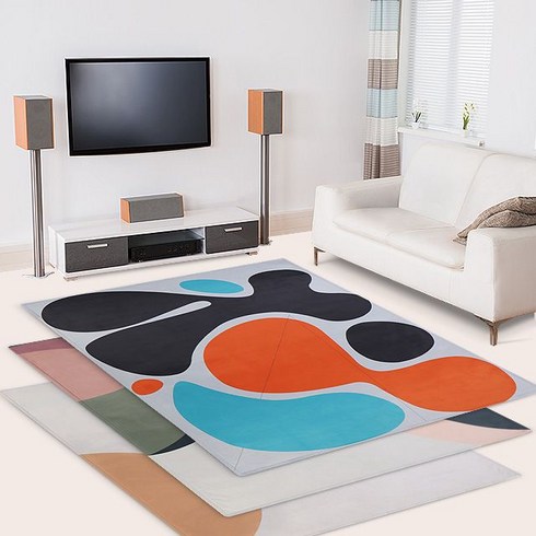 거실카페트 대형극세사 특대형 매트 러그 루벤 레온+8676EA