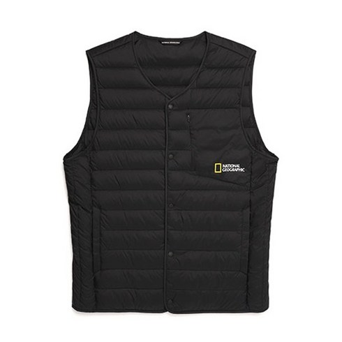 내셔널지오그래픽 N214UDV210-198 비 칼리스 RDS GOOSE DOWN VEST CARBON BLACK