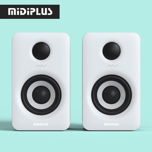 미디 플러스 모니터 스피커 MI5 II (5인치 블루투스 지원), 화이트