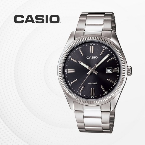 카시오 CASIO 남성 남자 정장 패션 메탈 손목시계 MTP-1302D-1A1