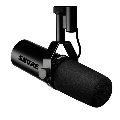 SHURE SM7dB XLR YouTube 슈어 다이내믹 마이크 프리앰프 탑재 ​​: 카디오이드 단일 지향성 유선 스트리밍 전달 음성