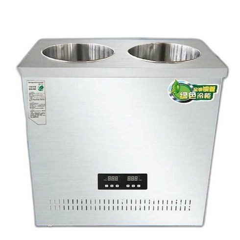 사리 냉각기 냉면 육수통 육수 슬러시 식혜 수정과, 더블배럴