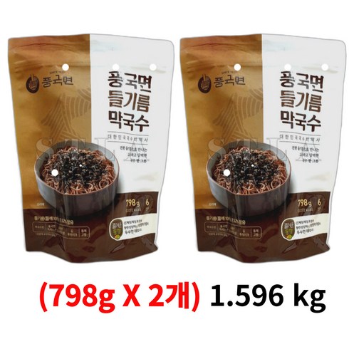 풍국면들기름막국수 - 풍국면 들기름 막국수, 1.596kg, 1세트