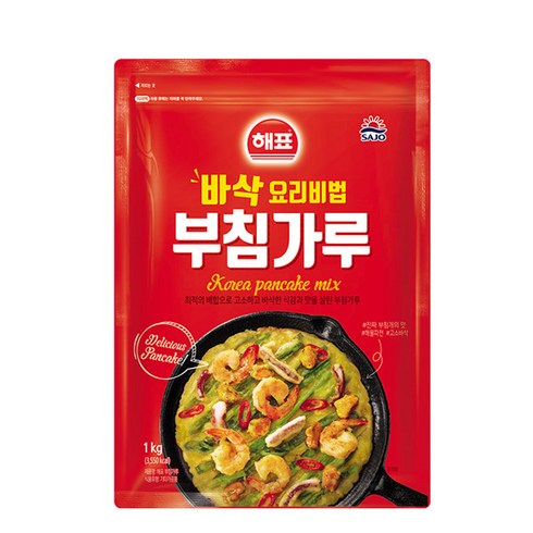 사조부침가루 - 박스/해표부침가루1kgx10, 10개, 1kg