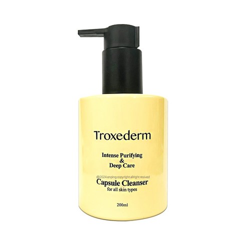 캡슐 클렌저 200ml 3통  리페어 안티에이징 세럼 30ml - 트록세덤 캡슐 클렌저 200ml, 1개