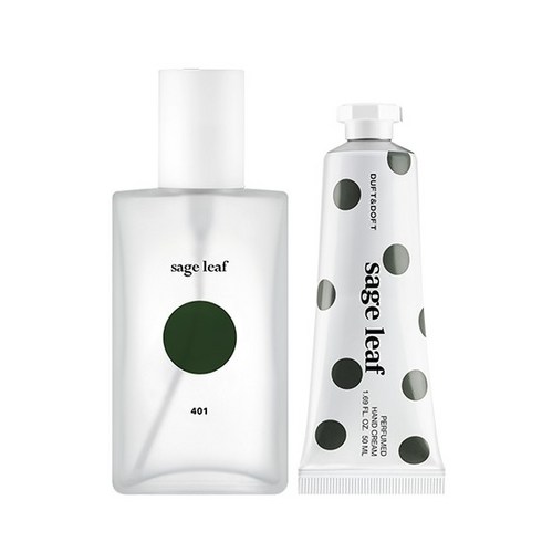 세이지리프 바디 퍼퓸 바디미스트 80ml  세이지리프 핸드크림 50ml - 세이지리프 바디 퍼퓸 바디미스트 80ml + 세이지리프 핸드크림 50ml, 없음, 1개