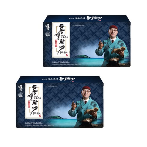 김오곤 통영장어 진액 활력을 품다 국내산 기력회복 보양식 장어엑기스, 2400ml, 2박스