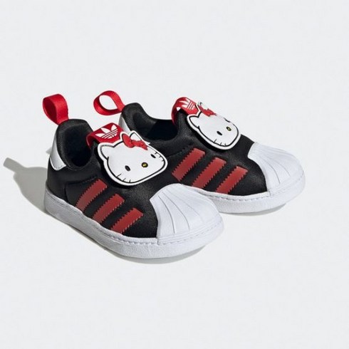 ABC마트키즈 [ADIDAS] 아디다스 키즈 헬로키티 슈퍼스타 360 I 인펀트 HQ4091 (120~160)