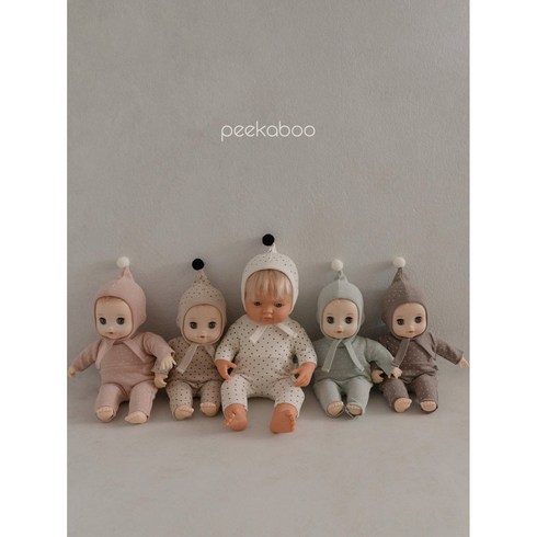 피카부 땡땡 인형옷, 핑크, free