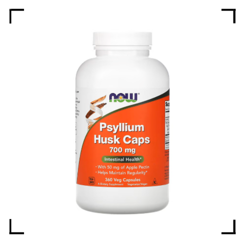 나우푸드 실리엄 허스크 700mg 베지 캡슐, 360정, 1개
