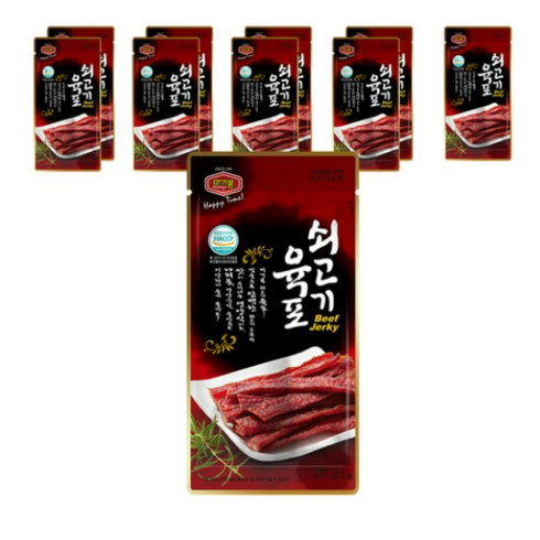 머거본 쇠고기 육포, 20g, 30개