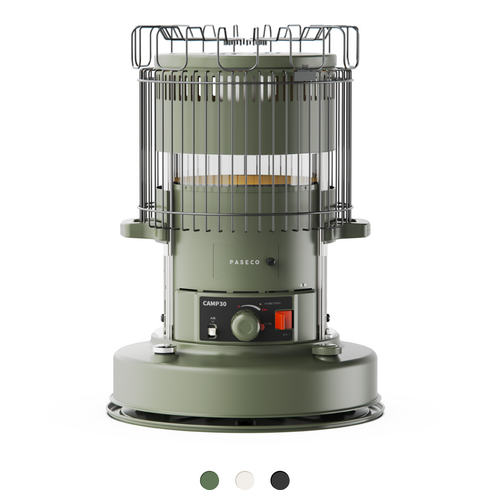 2023년 가성비 최고 파세코30 - 파세코 캠핑 난로 CAMP-30 (IV/BK/AG), 아이보리, 1개