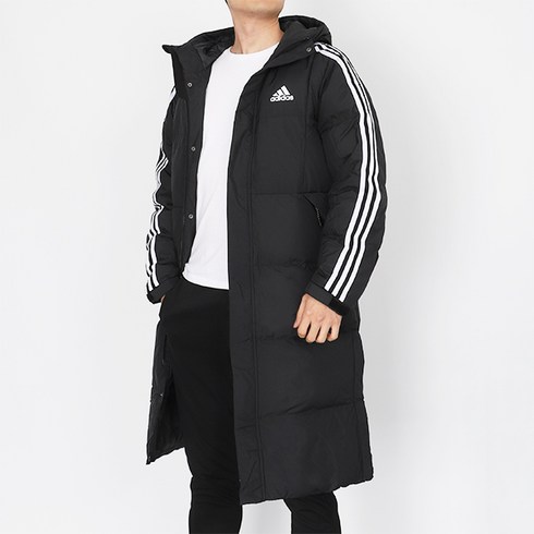 아디다스 3ST 롱 패딩 다운 코트