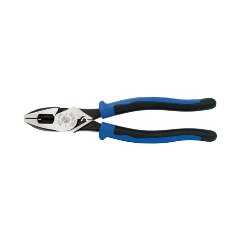 펜치 튼튼한 하이 레버리지 압착 사이드 커터 22.9cm(9인치) Klein Tools J20009NECR 3611843547, Cuts / Crimps / FT Pulling, 1개