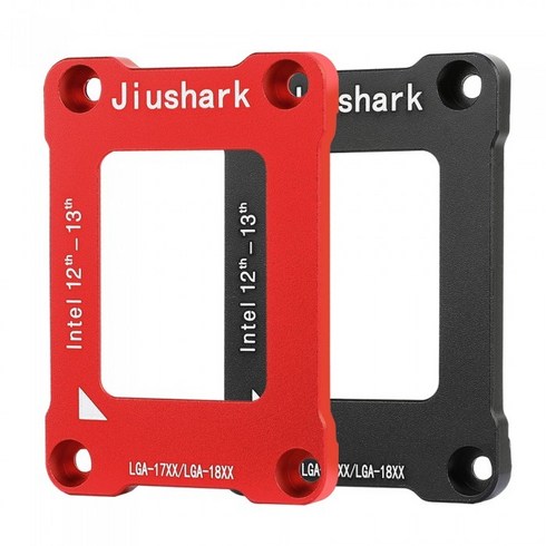 2023년 가성비 최고 노르디카스키dob.slc+tpx12fdt2122 - 지우샥 JIUSHARK 12th-13th LGA17XX 인텔 12-13세대 Cool Guide (BLACK)