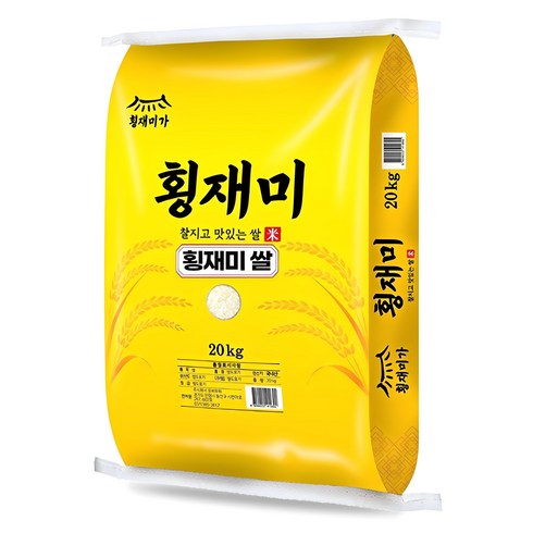 쌀20kg - 횡재미가 쌀 백미, 20kg, 1개