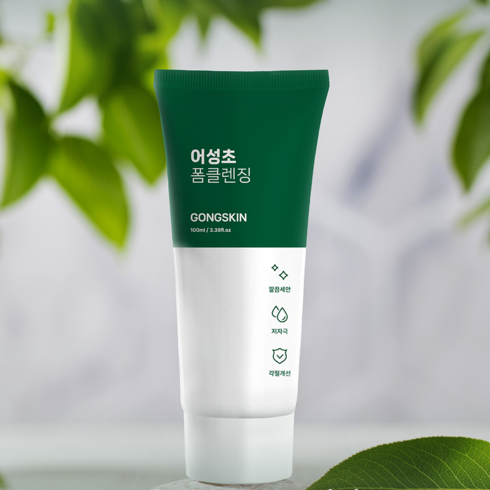 어성초폼클렌징 - [1+1]공스킨 어성초 폼클렌징, 2개, 100ml