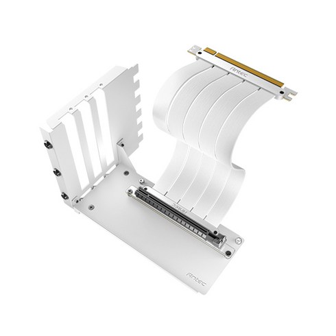 Antec w Antec PCI-E 4.0 라이저 케이블 KIT (White 200mm), 1개