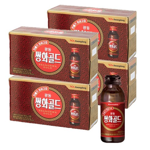 광동 쌍화골드, 100ml, 40개